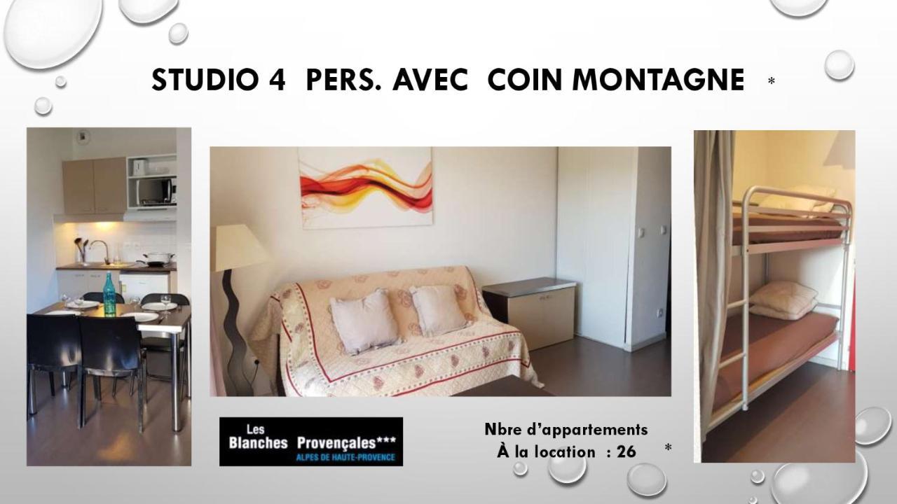 Les Blanches Provencales Bed & Breakfast Selonnet Exterior photo